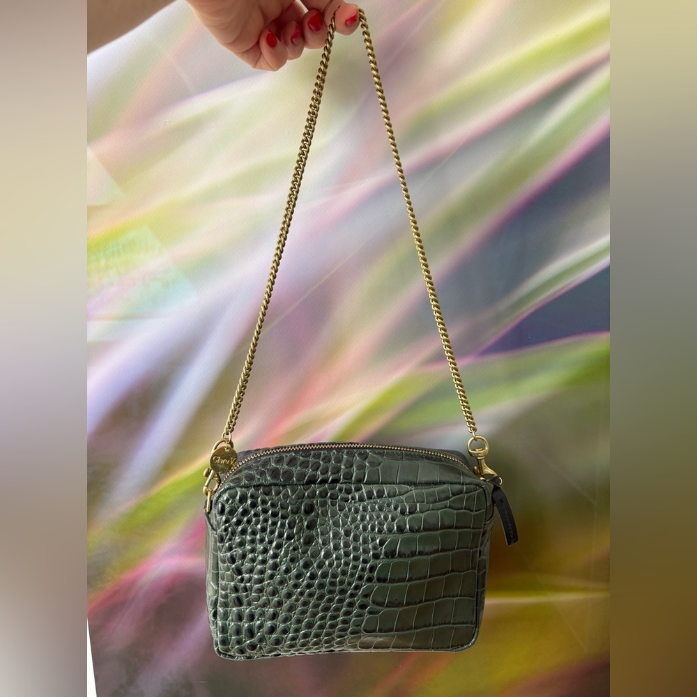 NWOT Clare V Thin Brass Chain Shoulder Strap